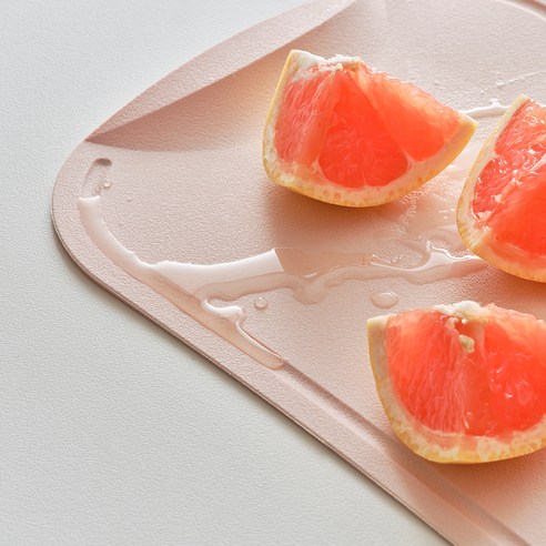 도블레 칼집나지 않는 도마세트 후기 분석 - 도마 표면 상세