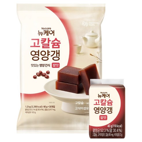 뉴케어 정품 고칼슘 영양갱, 40g, 30개