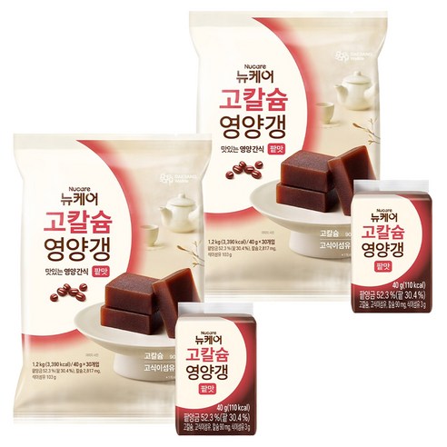 뉴케어 고칼슘 영양갱 1.2kg, 2개 솔직 후기 | 실사용자 리뷰 분석 썸네일