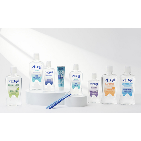 가그린 제로 구강청결제, 1.2L, 2개 후기 분석 - 정품 인증 라벨