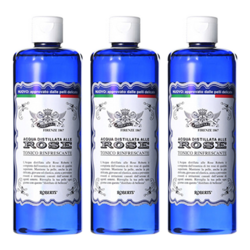 아쿠아알레로제 로버츠 장미수 스킨, 3개, 400ml