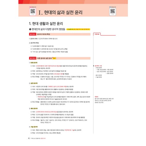 2027 마더텅 수능기출문제집 생활과 윤리 솔직 독서 후기 | 읽어볼 만할까? - 상품 이미지 4