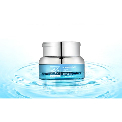 케어존 노르데나우 워터크림 50ml + 샤워 세럼 10ml + 폼 클렌저 31ml 이미지 3