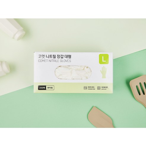 코멧 니트릴장갑 화이트 솔직 후기 | 실사용자 리뷰 분석 - 상품 이미지 3