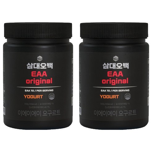 삼대오백 EAA 요구르트맛, 300g, 2개