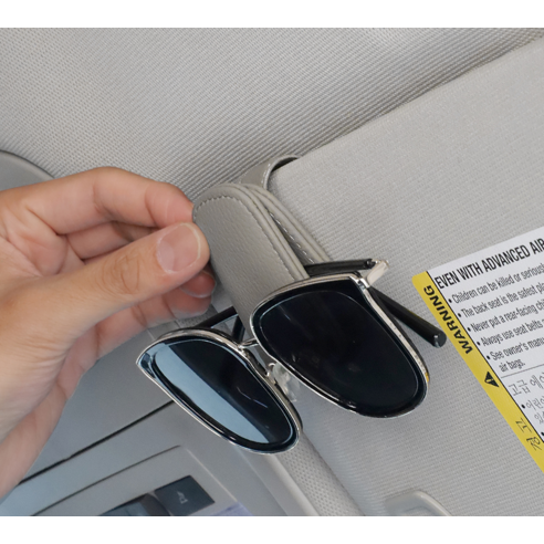 어니우니 자동차 선바이저 썬글라스클립 이미지 4