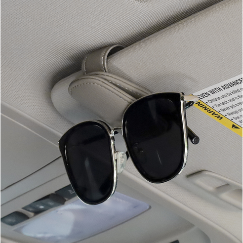 어니우니 자동차 선바이저 썬글라스클립 실사용 후기 | 효과 있을까? - 상품 이미지 2