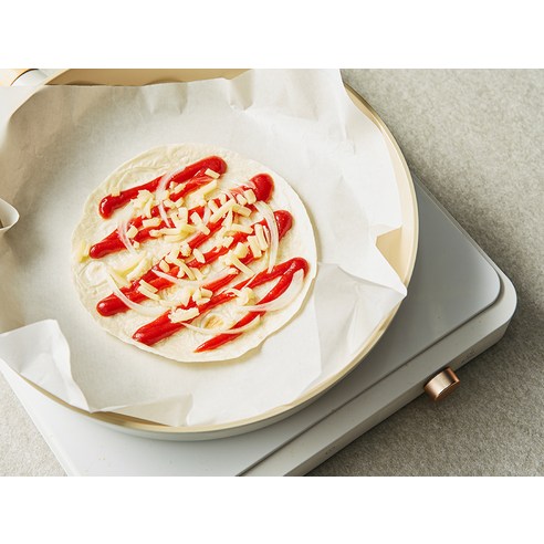 코멧 키친 잘라쓰는 종이호일 후기 분석 - 호일 재질감 확인