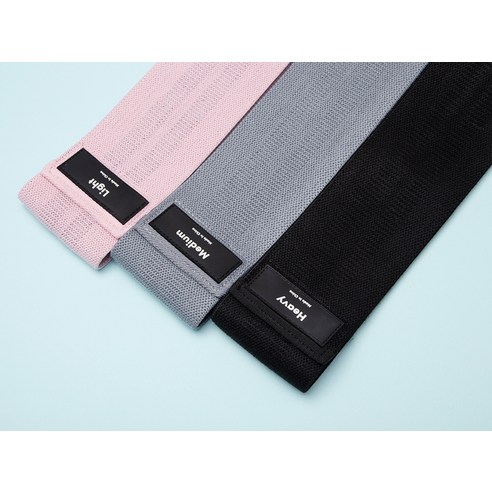 코멧 스포츠 힙 밴드 3종 세트 (전용 파우치 포함) 이미지 4