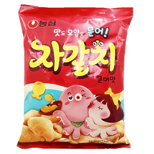 농심 자갈치 문어맛, 90g, 1개