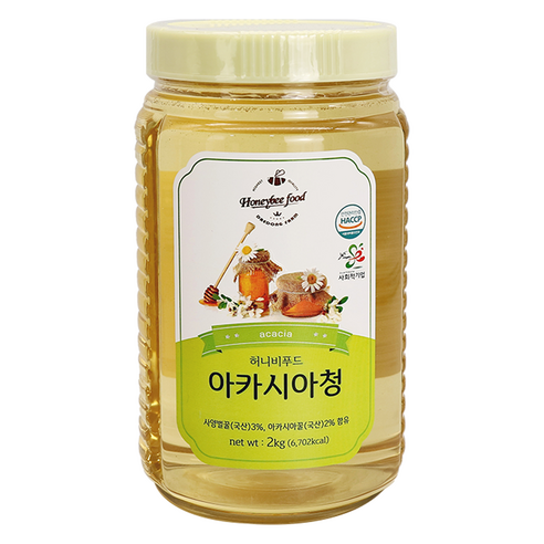 허니비푸드 아카시아청 2kg, 1개 솔직 후기 | 실사용자 리뷰 분석 - 상품 이미지 1