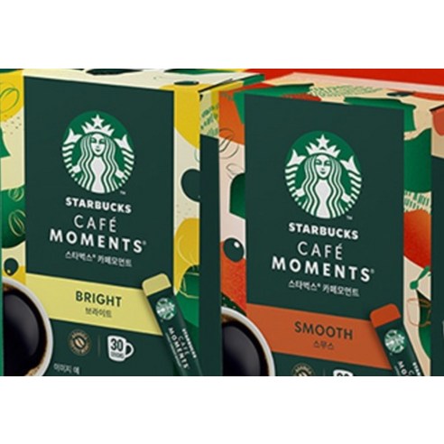 스타벅스 카페모먼트 선물세트 후기 분석 - 커피 스틱 상세 컷
