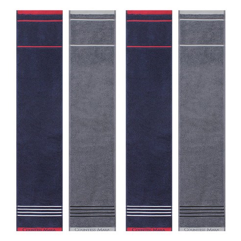 송월타월 카운테스마라 30수 포라인 스포츠타월 20 x 100 cm 솔직 후기 | 실제 배치 사진 포함 - 상품 이미지 1