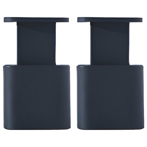 충전기 케이블 정리 20W / 18W 실리콘 홀더, 블랙, 2개