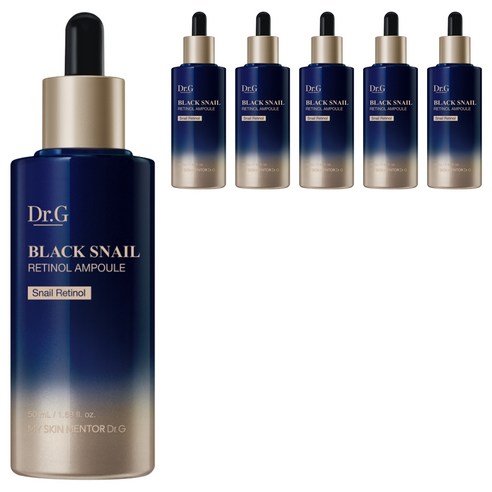 닥터지 블랙 스네일 레티놀 앰플, 50ml, 6개