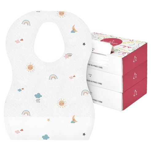 아띠래빗 일회용 방수 턱받이