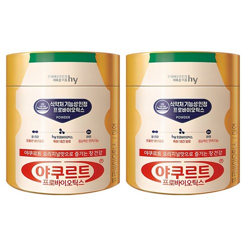 에치와이 야쿠르트 프로바이오틱스 유산균 120g, 2개 솔직 후기 | 실사용자 리뷰 분석 - 상품 이미지 1