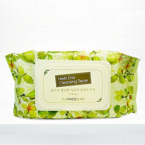더페이스샵 허브데이 클렌징 티슈 이미지 3
