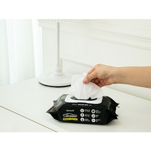 탐사 자동차 차량용 99.9%살균 세정티슈 후기 분석 - 실내 청소 활용