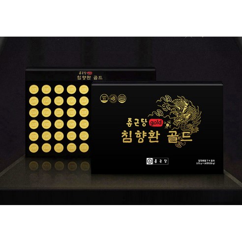 종근당 침향환 골드, 225g, 1개 후기 분석 - 쇼핑백 포함 구성