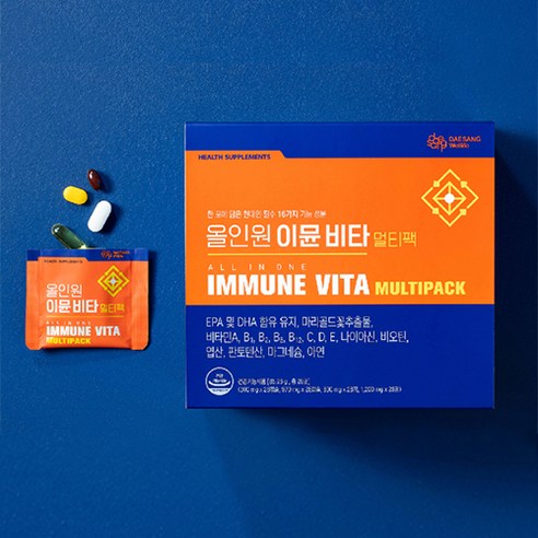 대상웰라이프 정품 올인원 이뮨 비타 멀티팩 28회분, 3개 이미지 4