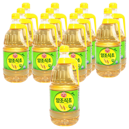 오뚜기 양조 식초, 1.8L, 12개