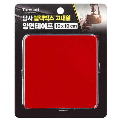 탐사 블랙박스 고내열 양면테이프10 *10 (cm), 1개