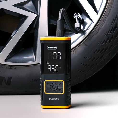 불스원 차량용 타이어 공기압 주입기 6000mAh 이미지 2