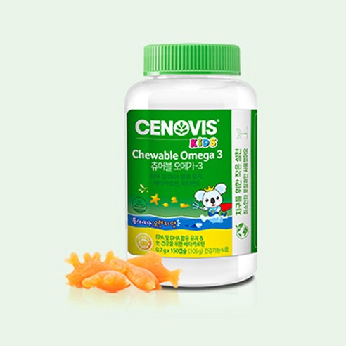 세노비스 키즈 츄어블 오메가3 150정, 1개 이미지 4