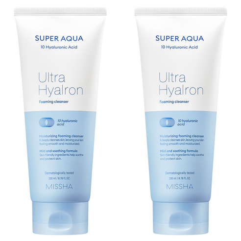미샤 수퍼 아쿠아 울트라 히알론 클렌징 폼