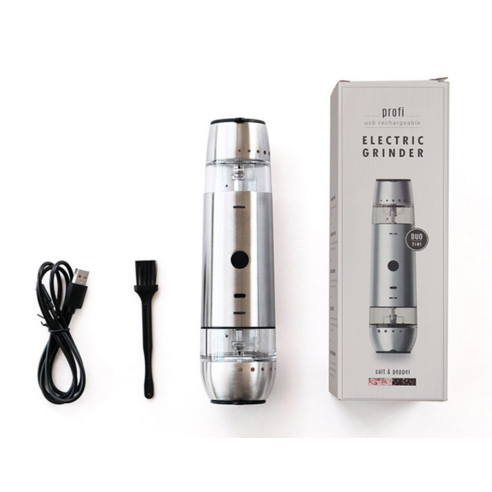 마리슈타이거 프로피 듀오 전자동 소금후추 그라인더 후기 분석 - 패키지 박스 디자인