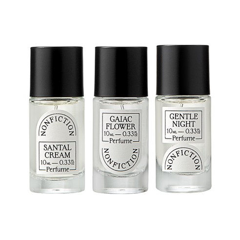 논픽션 미니 트리오 오드퍼퓸 10ml 3p 세트, 30ml, 1개