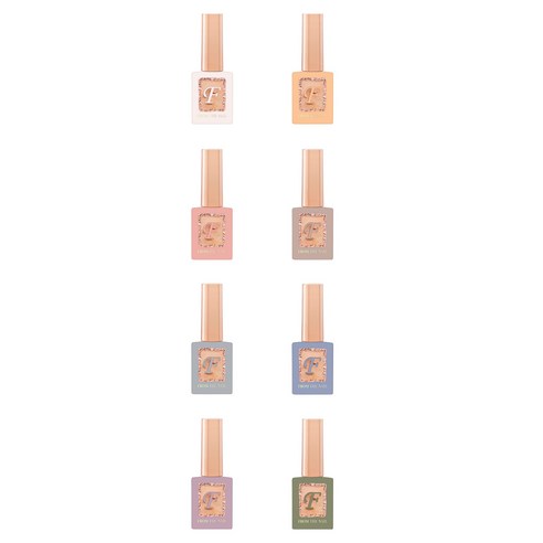 프롬더네일 런드리 젤네일 10g x 8종 세트, 혼합색상, 10ml, 1개