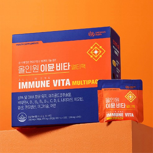 대상웰라이프 정품 올인원 이뮨 비타 멀티팩 28회분, 3개 이미지 3