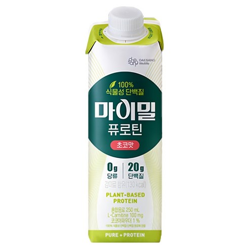마이밀 정품 퓨로틴 초코맛 250ml, 24개 이미지 2