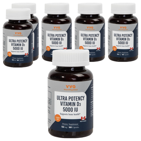 비타민마을 VVG 울트라 포텐시 비타민 D3 5000 IU 27g