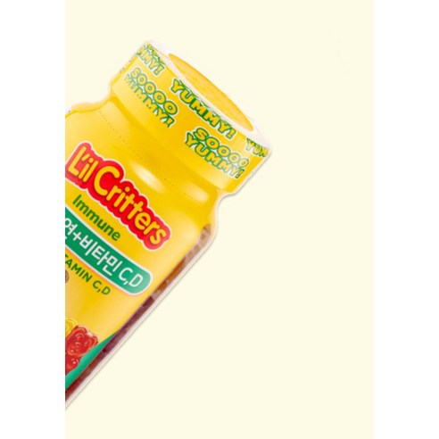 릴크리터스 이뮨 아연 비타민 C D 60정, 1개 이미지 2