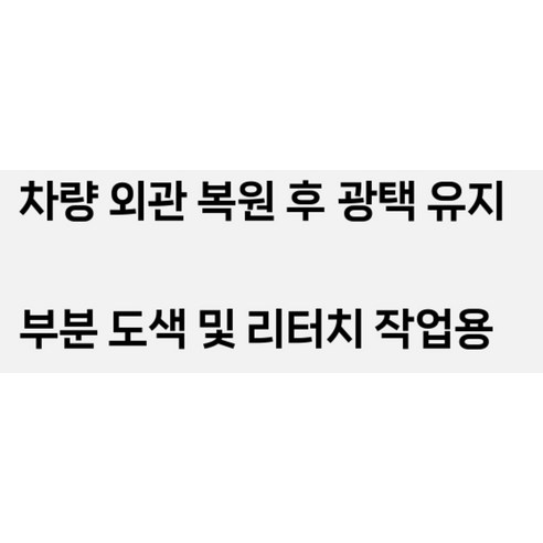 현대모비스 붓펜 카페인트 이미지 3