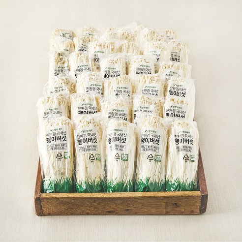 친환경 국내산 팽이버섯, 5.1kg, 1개