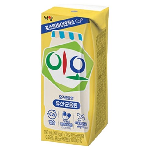 남양이오 유산균 음료 190ml, 24개 이미지 2