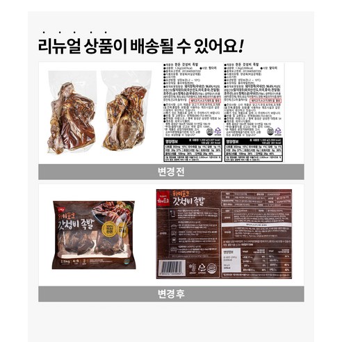 한돈 갓성비 족발 (냉장), 2.5kg, 1개 후기 분석 - 최종 플레이팅 이미지