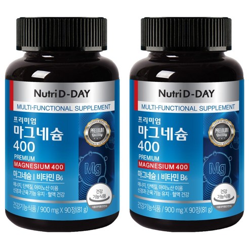 뉴트리디데이 프리미엄 마그네슘 400 90정, 2개 이미지 1