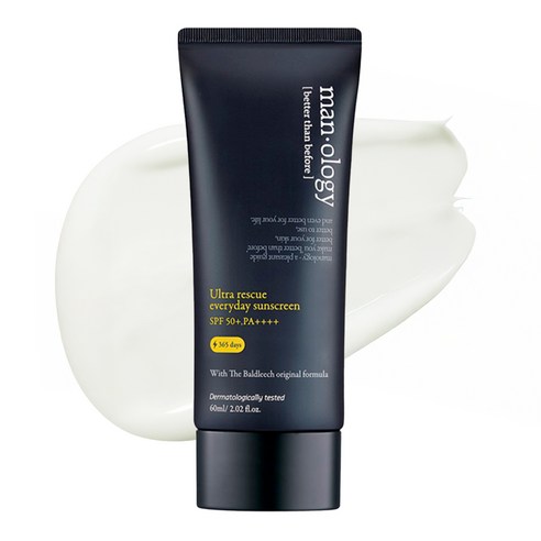 빌리프 맨 올로지 울트라 레스큐 에브리데이 선 스크린 SPF50+ PA++++, 60ml, 1개