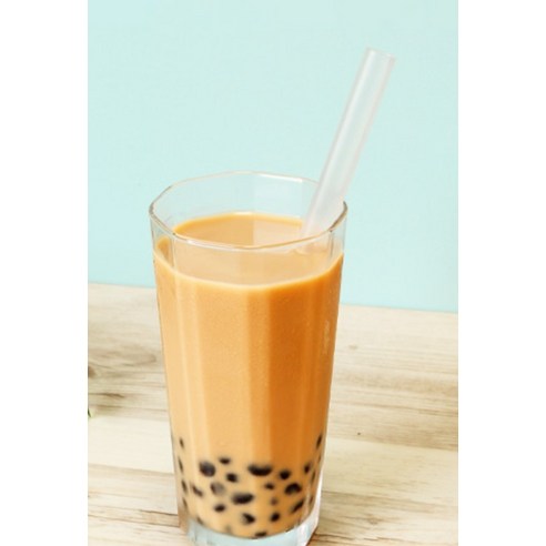 대성산업 일자 투명 벌크 버블티 스트로우 12 x 210 mm 이미지 4