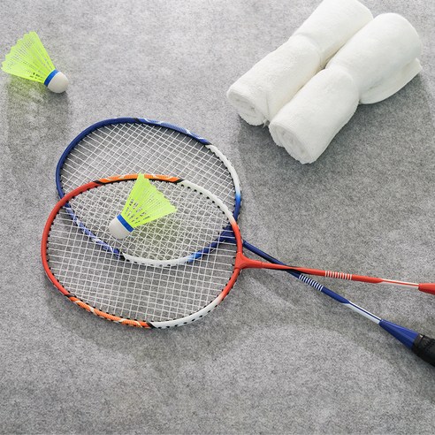 코멧 스포츠 배드민턴 라켓 세트 라켓 2개+셔틀콕 2개+가방 1개 이미지 3