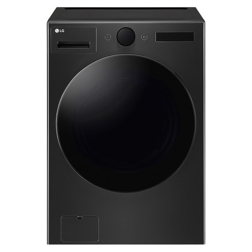 LG전자 트롬 오브제컬렉션 드럼 세탁기 FX23KN-KK 23kg + 스태킹키트 세트 방문설치, 스페이스 블랙