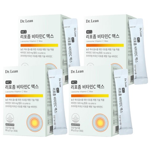 닥터린 리포좀 비타민C 맥스, 60g, 4개