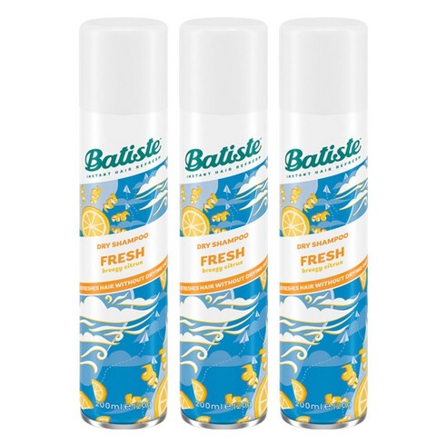 바티스트 드라이샴푸 후레쉬, 200ml, 3개