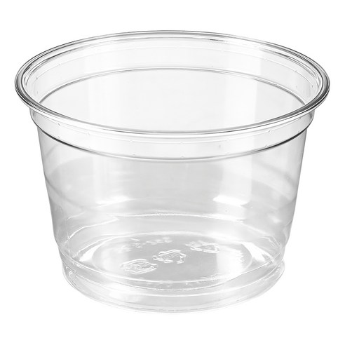 탐사 PET 투명 디저트컵 265mL, 1개, 100개입