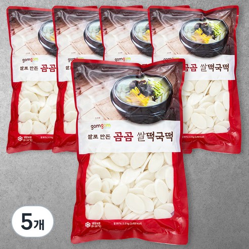 곰곰 쌀 떡국떡, 1.5kg, 5개 1.5kg × 5개, 1.5kg × 5개 섬네일